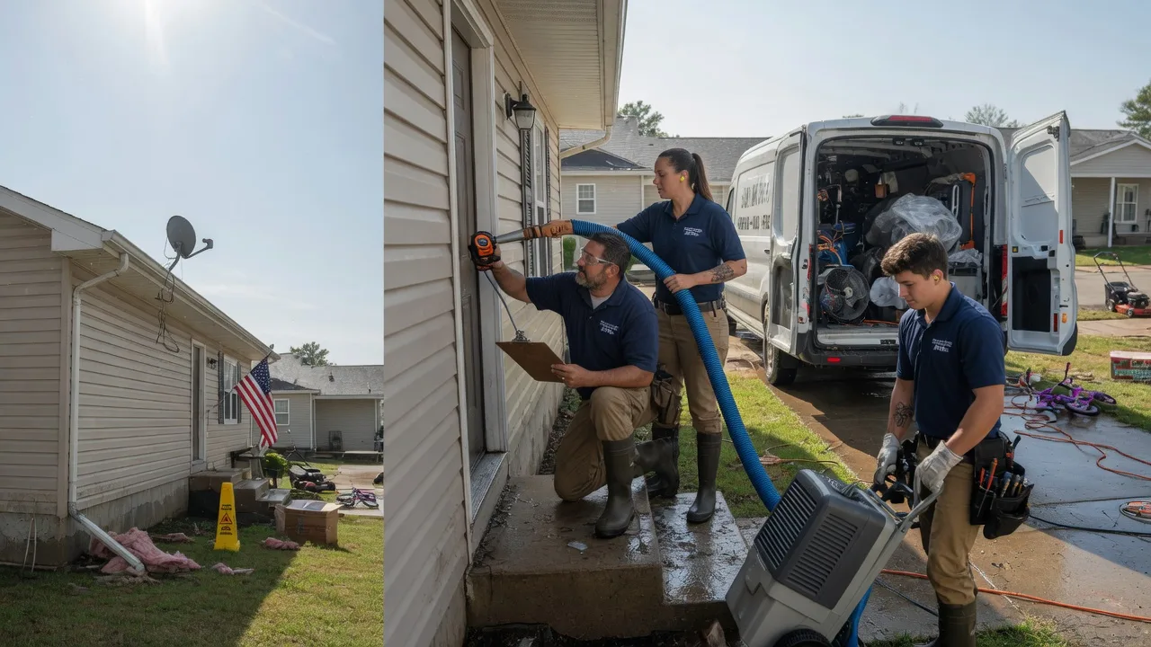 Ceiling Water Damage Restoration in Snow, OK near me