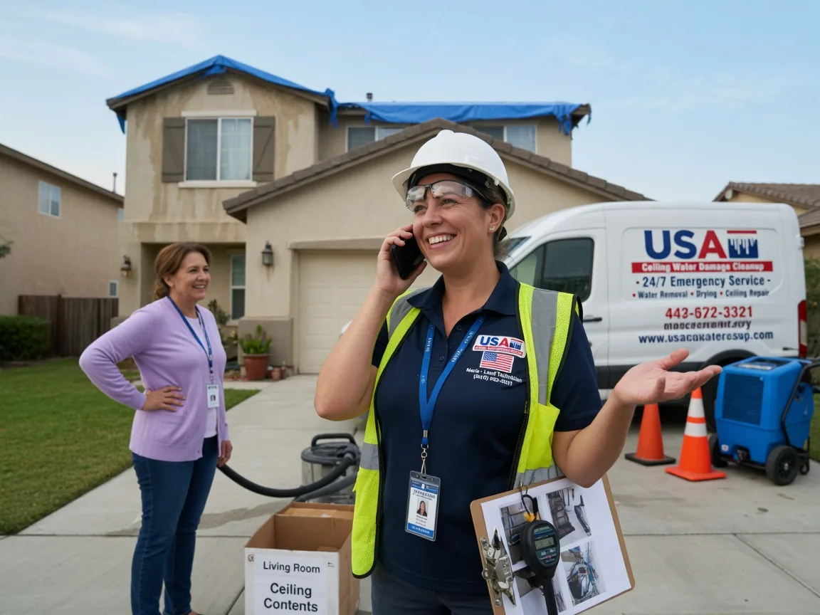 Ceiling Water Damage Restoration Snow, OK FAQs